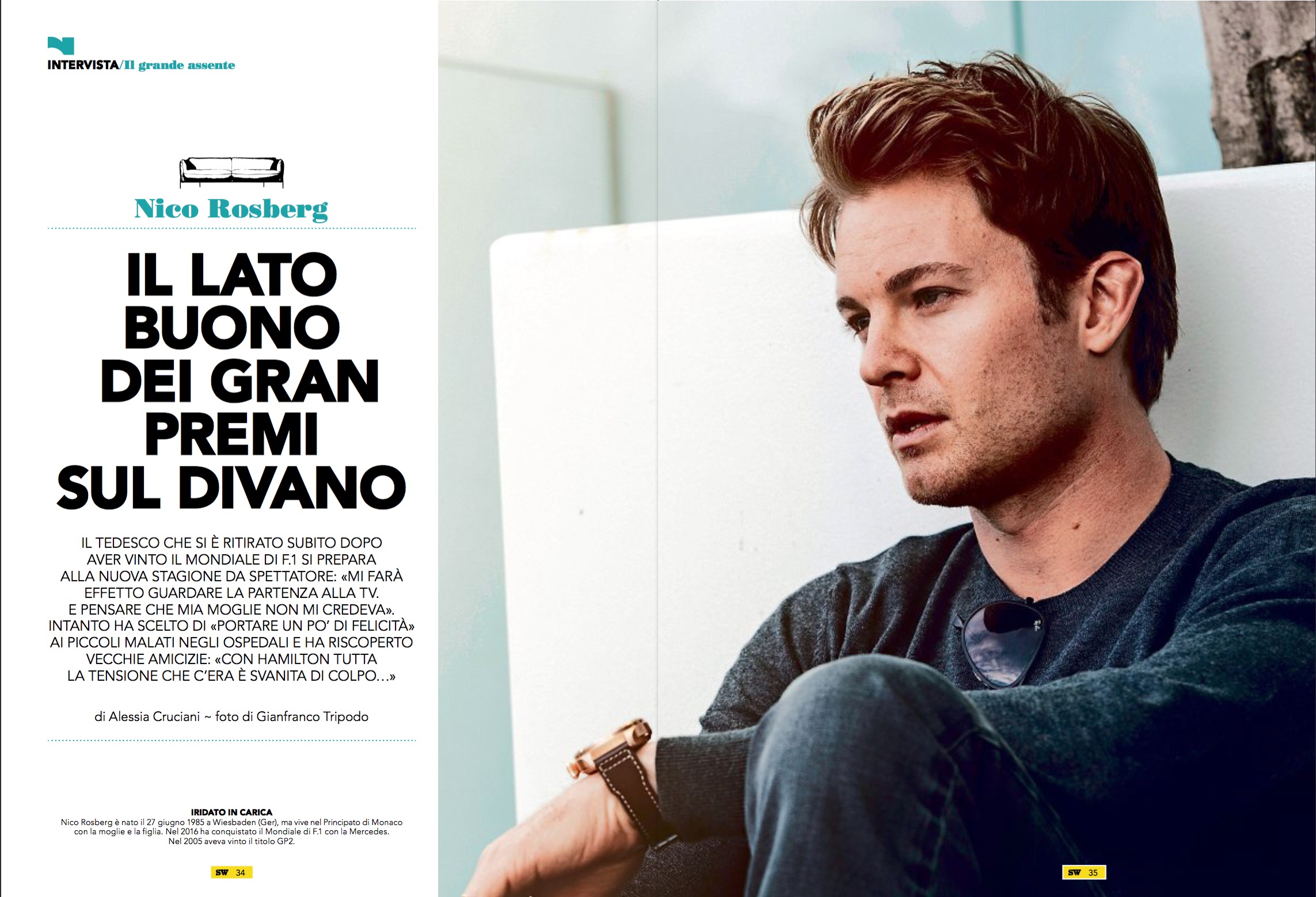 Nico Rosberg X Sportweek- 01