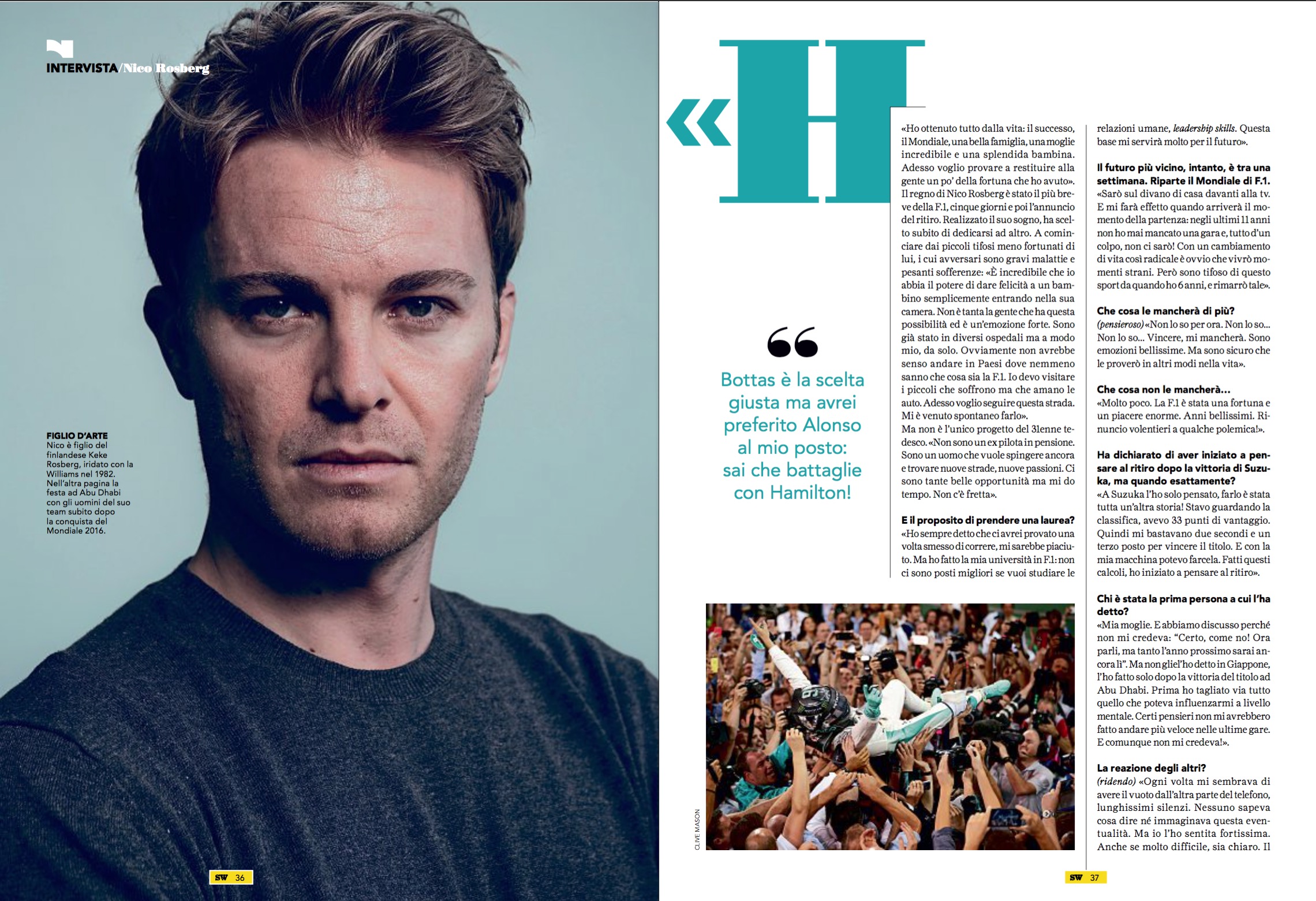 Nico Rosberg X Sportweek- 02